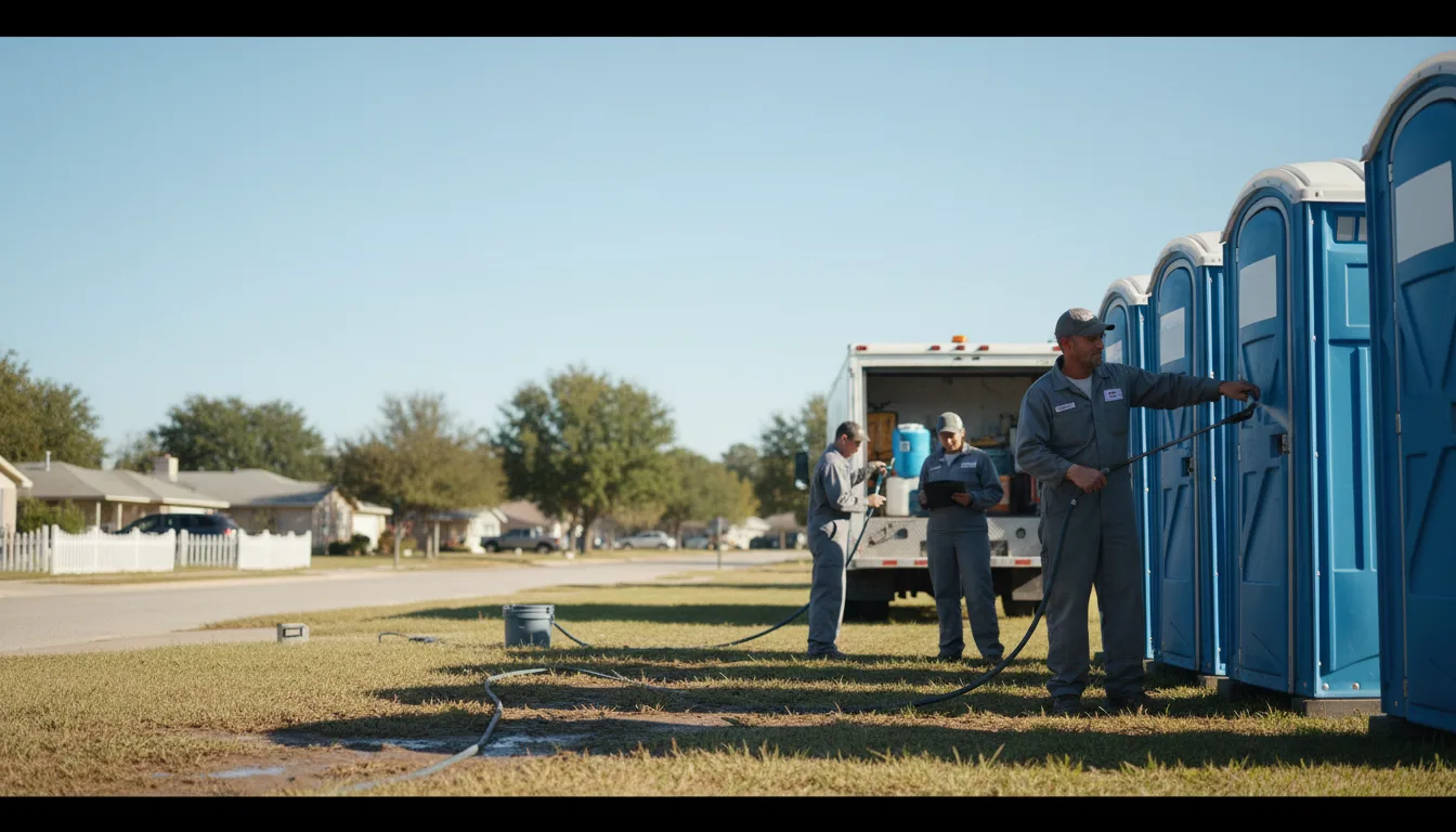 Long-Term Portable Toilet Rental in Frankville, AL near me
